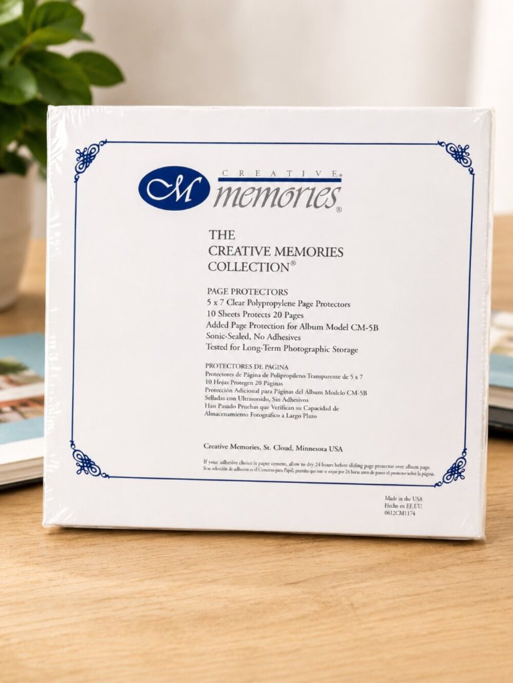 Creative Memories 5x7 Page Protectors Refill NEW Retired CM-5B Compatible
